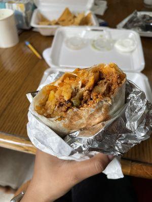 Chorizo Burritos