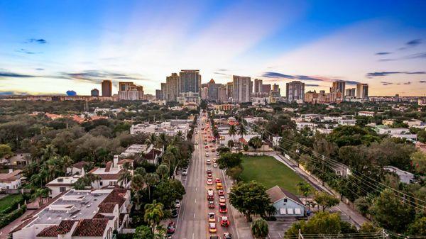 Downtown Fort Lauderdale skyline