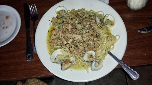 Clams& Linguine.