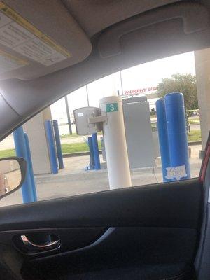 Workers appear to be installing a new ATM finally. They sold the other one some timid ago according to the teller.