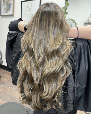 Carmel Balayage done by Gia Diaz