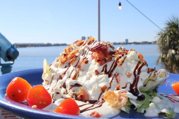 The Wedge Salad at Shaggy's