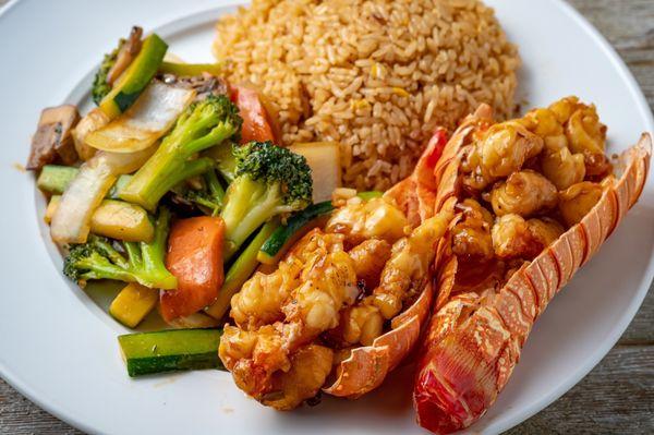 Hibachi Lobster Dinner