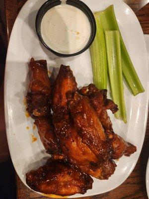 Buffalo wings. Super spicy.