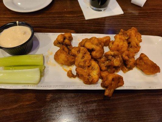 Cauliflower wings