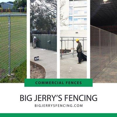 Commercial Fencing - No Problem!