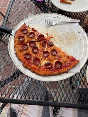 Medium floppy pepperoni