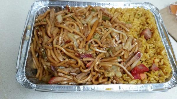 Chicken Lo mein combo