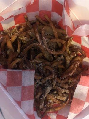 Garlic Parmesan fries