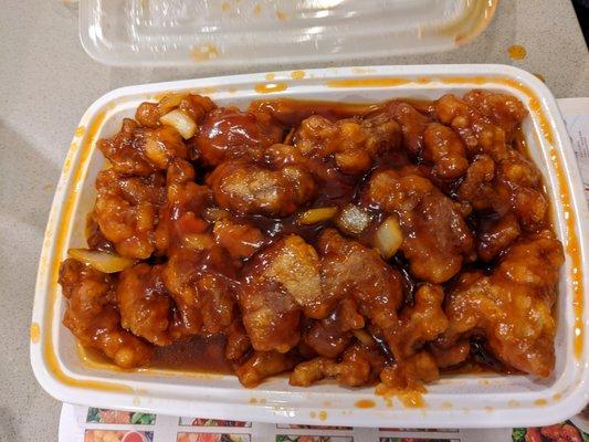 Orange chicken