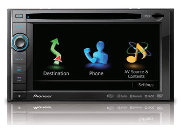 Pioneer Electronics In-dash Navigation System