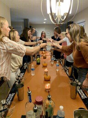 Bachelorette Cocktail Class