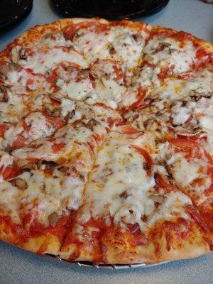 Original crust pizza