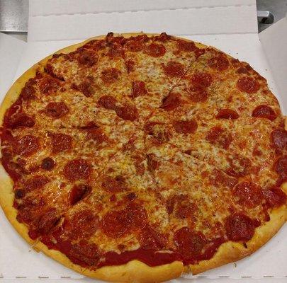 Call  to order your Pizza today! We also have pizza by the slice all day!