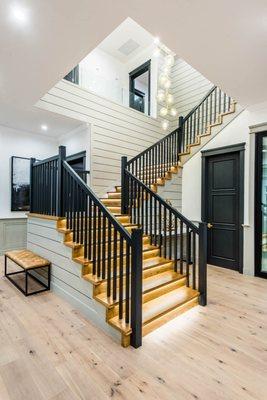 Hardwood Stairs and Flooring Installation -Encino, CA