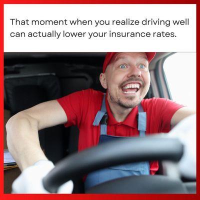 Safe driving doesn't just keep you out of trouble. It can also lead to sweet discounts on your car insurance...