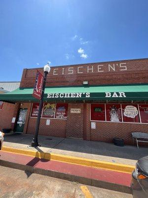 Outside view of restaurant