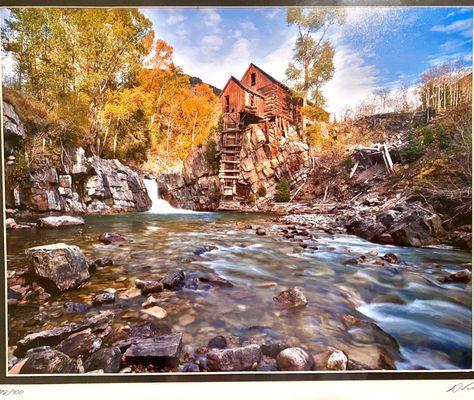 We purchased this photo  of Nikola Tesla's power station at Sheep Mountain