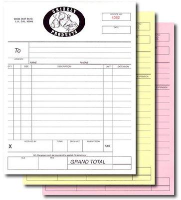 Get your custom printed carbonless (NCR) forms to make your business stand out.