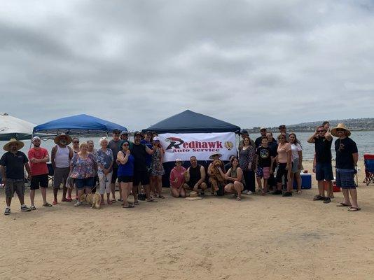 First annual company picnic at fiesta island!