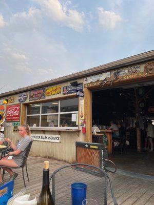 Outdoor Patio - 75 degrees Aug 17