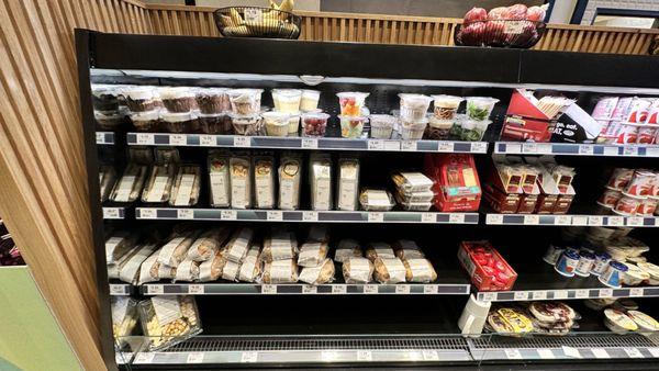 Fresh sandwiches and refrigerated items