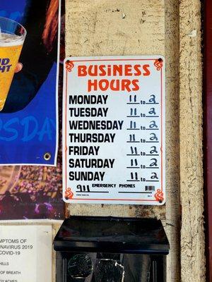 Hours (10/17/21). @TheSceneNorthHollywood #NorthHollywood #SFV #DiveBar #CheapDrinks