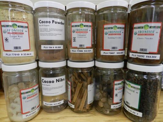 Bulk herbs and teas