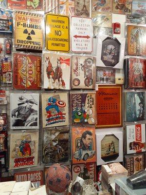 Tin signs