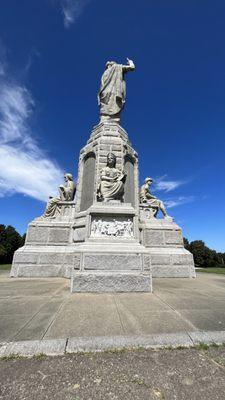 Last view of monument