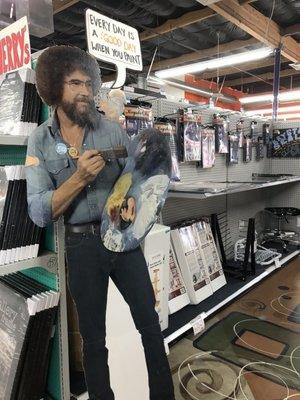 Bob Ross greets you