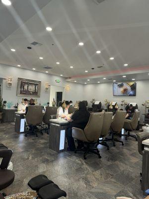 Manicure stations