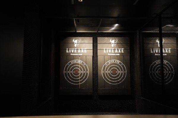 Axe throwing targets