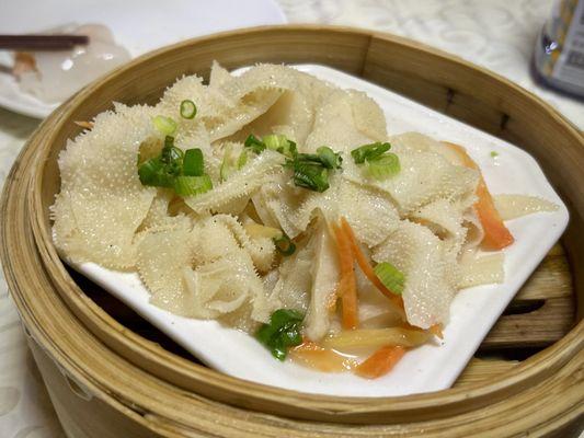 17. Beef Tripe with Ginger & Scallion