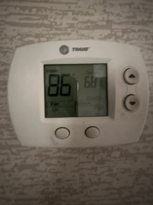 room temp on arrival...HOT!