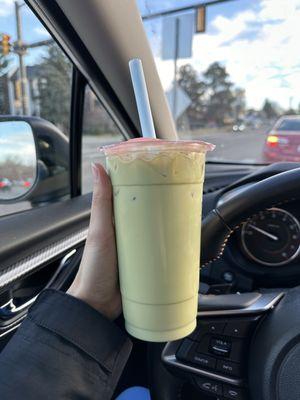 green thai milk tea