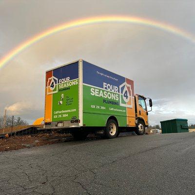 Rainbow at the shop!