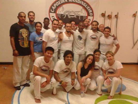 Capoeira Mandingueiro, visitors from Las Vegas (2014)