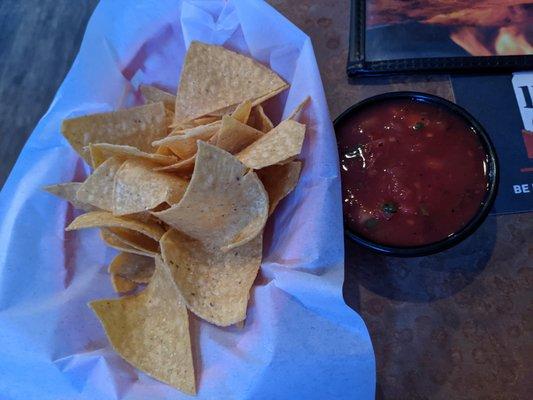 Complimentary Chips & Salsa.