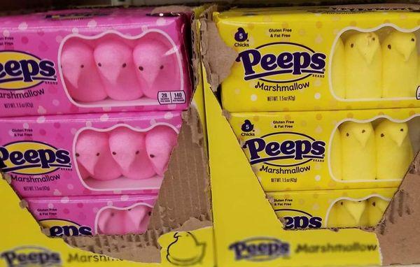 Peeps out and it's not even New Year's!