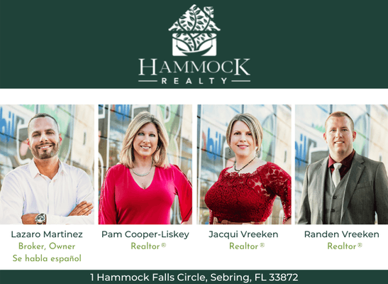 Lazaro Martinez, Pam Cooper-Liskey, Jacqui Vreeken, Randen Vreeken | Hammock Realty