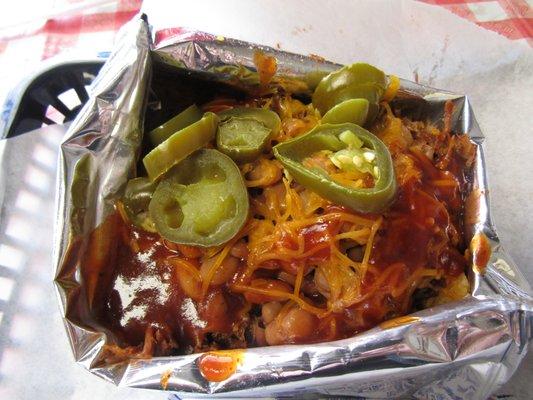 "The SADDLE" - 
 (Frito Pie) -