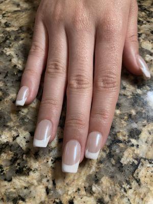 Gel Z French nails