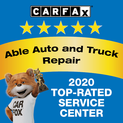 Able Auto and Truck Repair - 2020 Top-Rated Service Center by CarFax