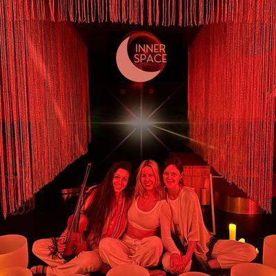 The team! Innerspace offers a night of Reiki, kundalini , and sound healing every monday.  Start your weak off in balance!