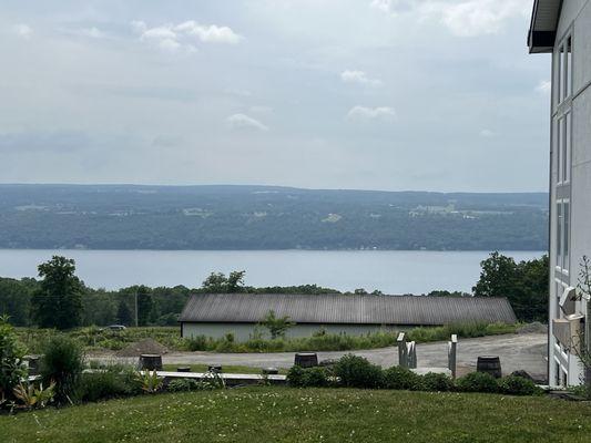 View from the distillery