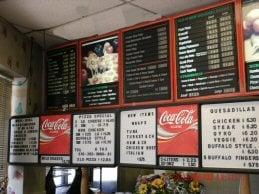 Inside New Long Lane Pizza