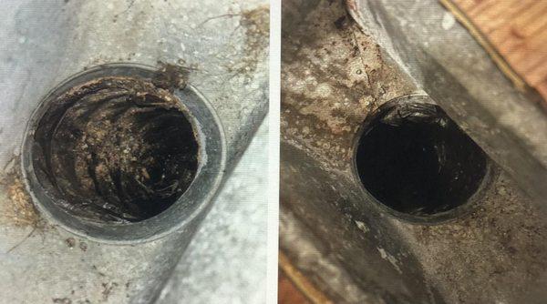 We do AirDucts! Before and After