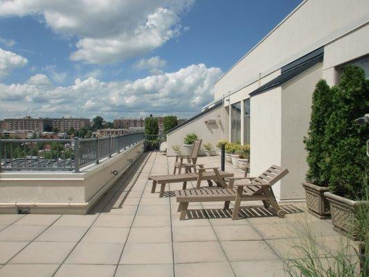 Fabulous Views from Roof-deck at 2020 12th St NW!  Eva Realty currently manages 3 units at 2020 Loft Condominium! Garage parking included!