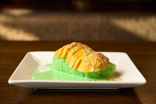 Pandan Mango Sticky Rice